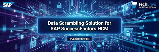 The Data Scrambling Solution for SAP SuccessFactors HCM securely anonymizes sensitive employee data while preserving system functionality and data relationships.