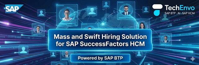 Mass and Swift Hiring Solution for SAP SuccessFactors HCM